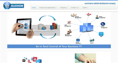 Desktop Screenshot of elexiontechnologies.com